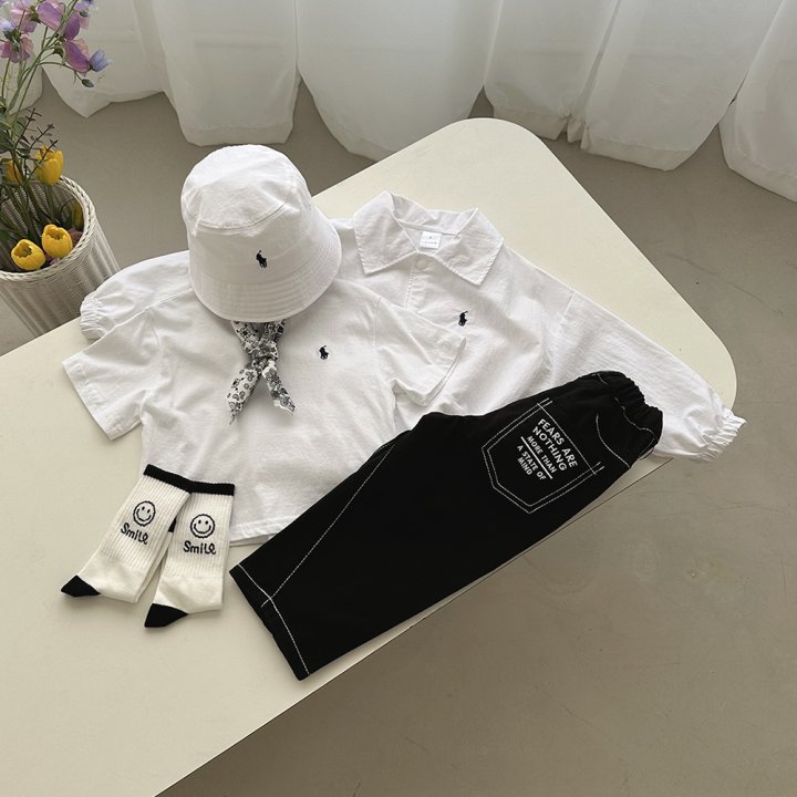 Roy - Korean Children Fashion - #childofig - Black White Socks (set of 5) - 6