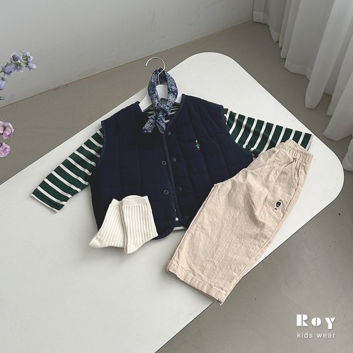 Roy - Korean Children Fashion - #childofig - Toy Quilting Vest - 12