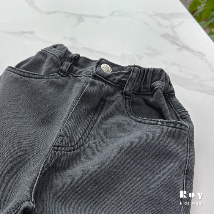 Roy - Korean Children Fashion - #childrensboutique - Gray Jeans - 8