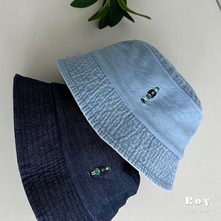 Roy - Korean Children Fashion - #childrensboutique - Toy Denim Hat - 12