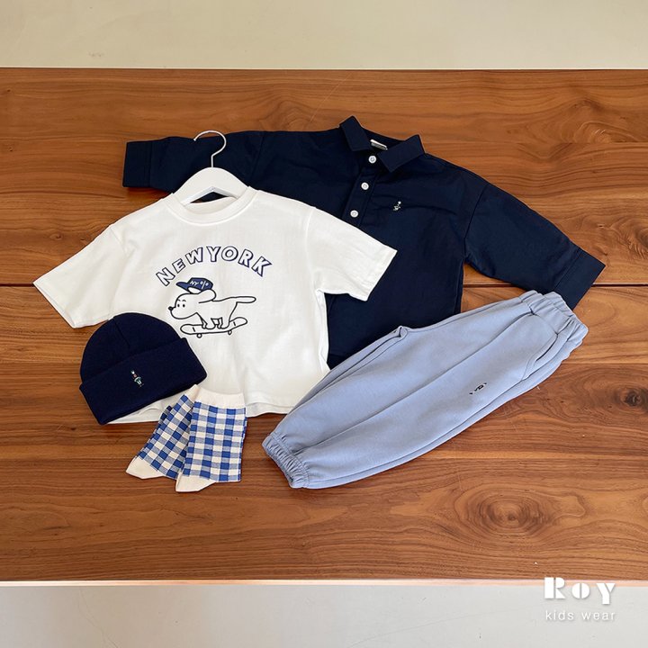 Roy - Korean Children Fashion - #designkidswear - New York Puppy Tee - 7