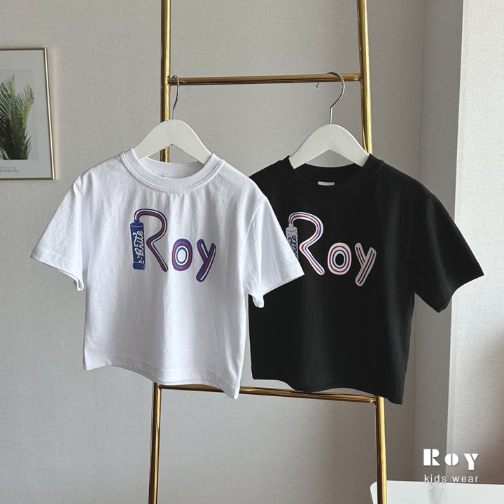 Roy - Korean Children Fashion - #designkidswear - Roy Painting Tee
