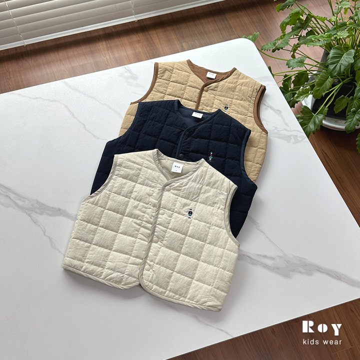 Roy - Korean Children Fashion - #designkidswear - Toy Quilting Vest