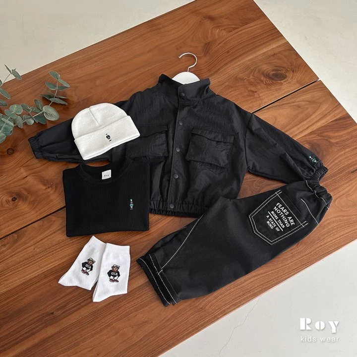 Roy - Korean Children Fashion - #designkidswear - Toy Waffle Tee - 5