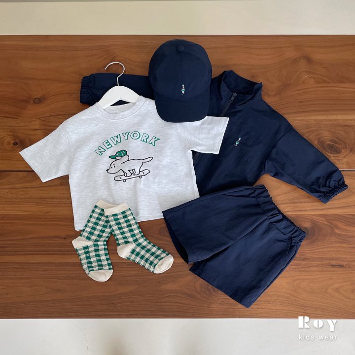 Roy - Korean Children Fashion - #kidsstore - New York Puppy Tee - 11