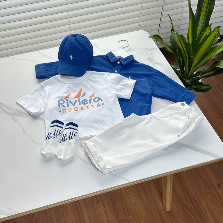 Roy - Korean Children Fashion - #kidsstore - Riviera Tee - 6
