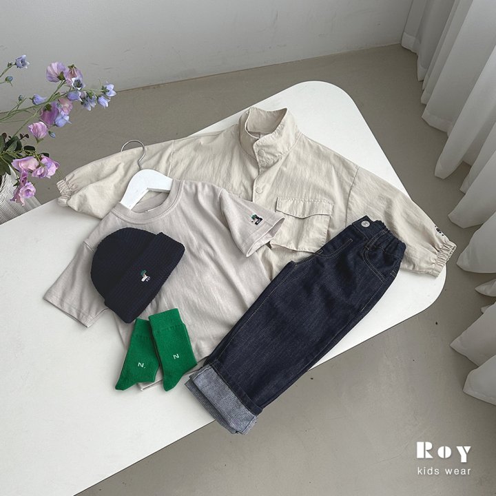 Roy - Korean Children Fashion - #kidzfashiontrend - Ttori Embroidery Tee - 7