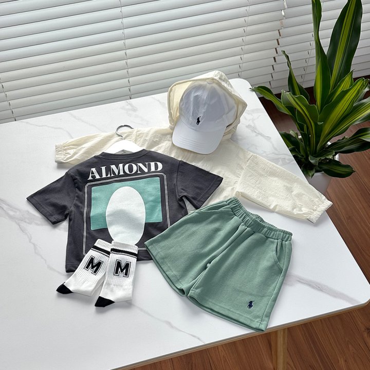 Roy - Korean Children Fashion - #kidzfashiontrend - Almond Tee - 3