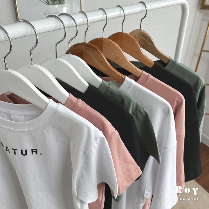 Roy - Korean Children Fashion - #kidzfashiontrend - Saturday Tee - 12