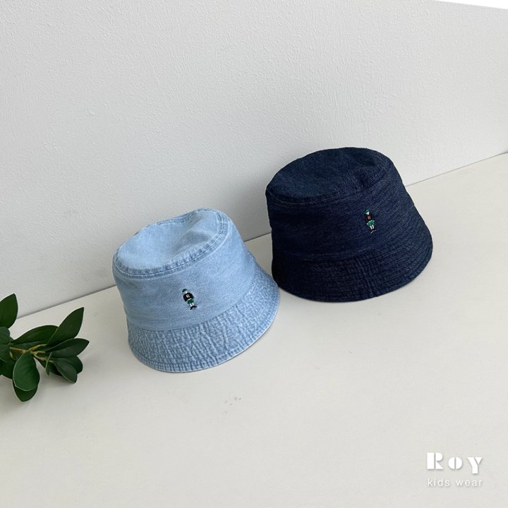Roy - Korean Children Fashion - #kidsstore - Toy Denim Hat - 4