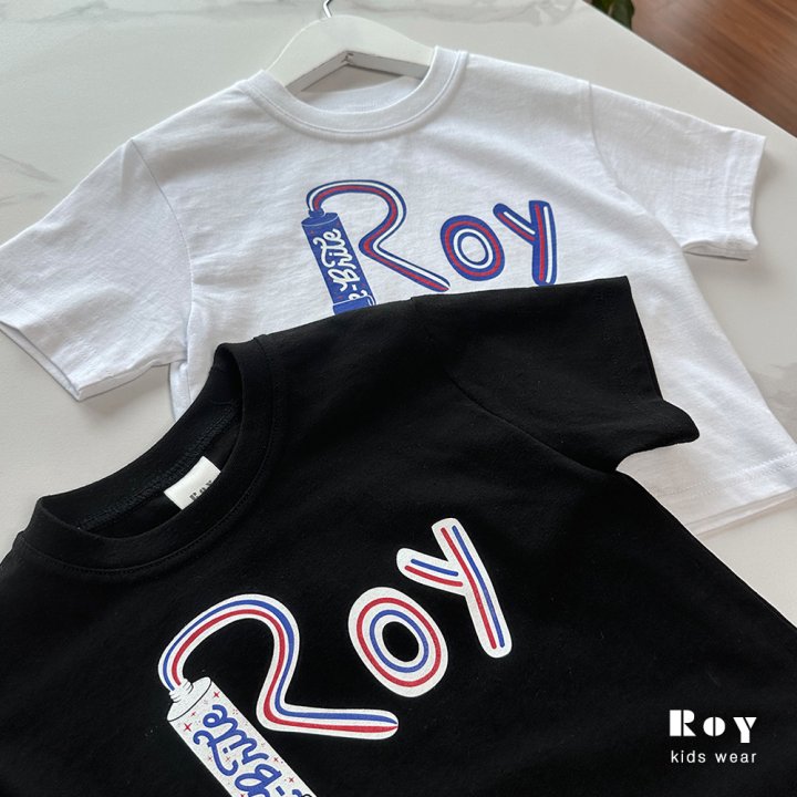 Roy - Korean Children Fashion - #magicofchildhood - Roy Painting Tee - 9