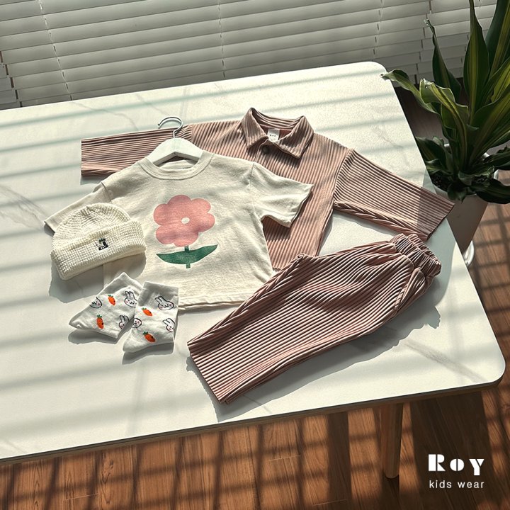 Roy - Korean Children Fashion - #magicofchildhood - Flower Tee - 8