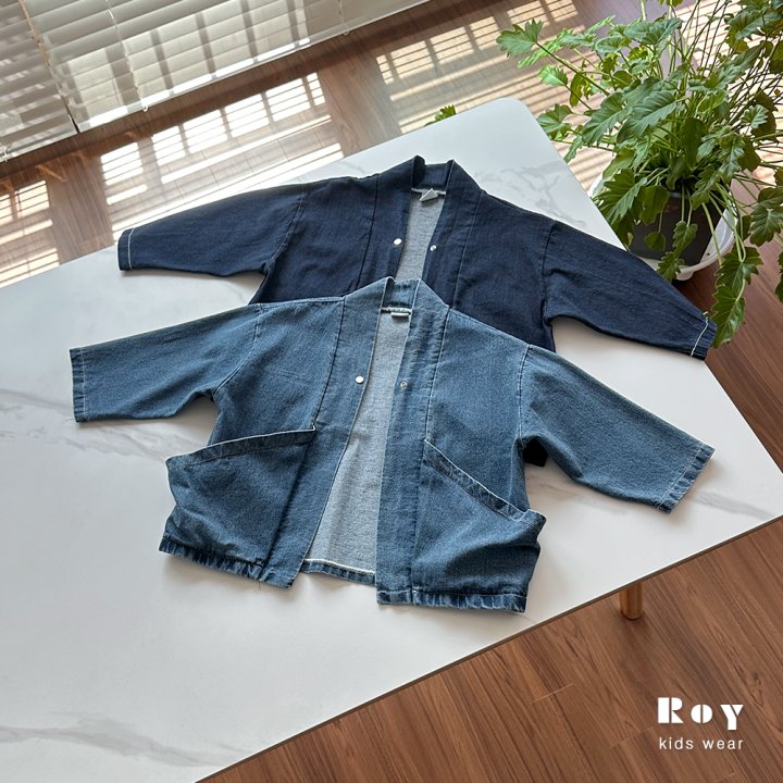 Roy - Korean Children Fashion - #littlefashionista - Good Denim Jacket - 4