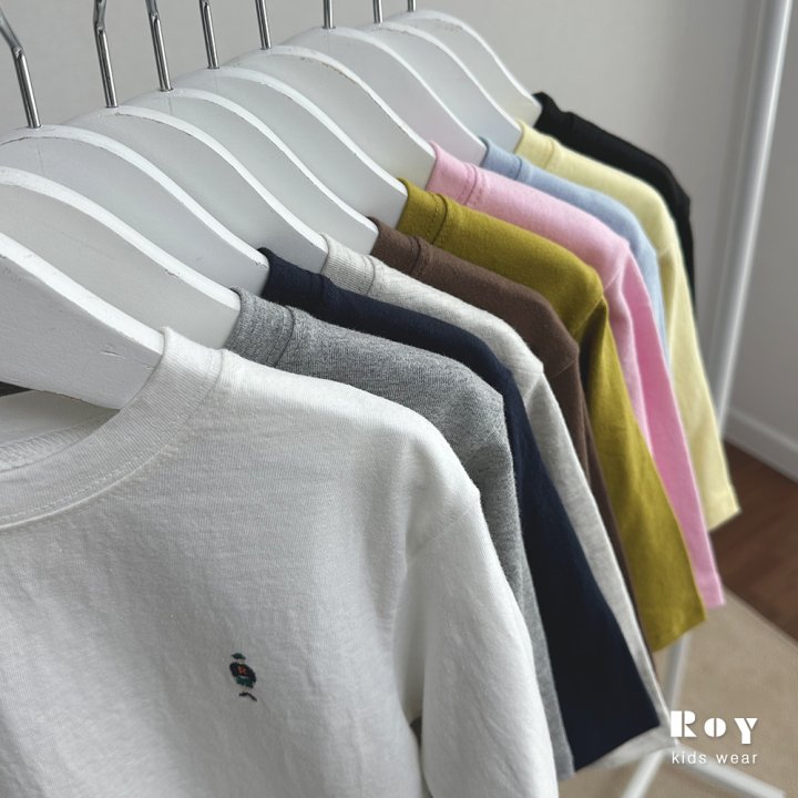 Roy - Korean Children Fashion - #minifashionista - Toy Plain Tee - 12
