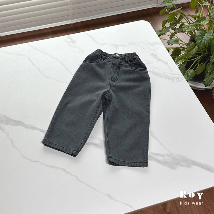 Roy - Korean Children Fashion - #stylishchildhood - Gray Jeans - 6