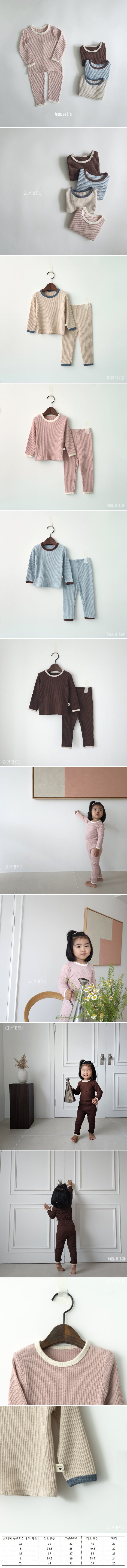 Saerobin - Korean Children Fashion - #littlefashionista - Modal Ribbed Easywear