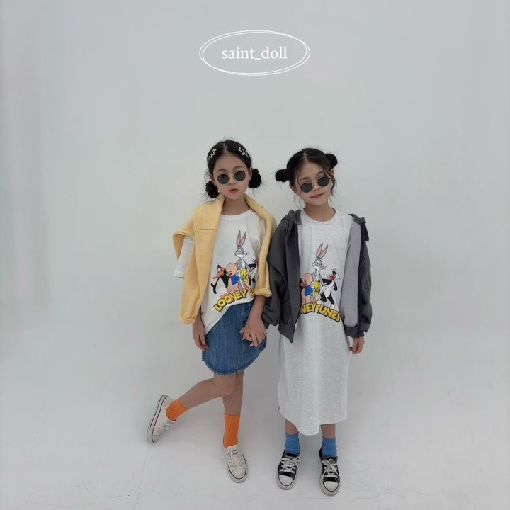 Saint Doll - Korean Children Fashion - #Kfashion4kids - Looney Tunes One-piece - 2