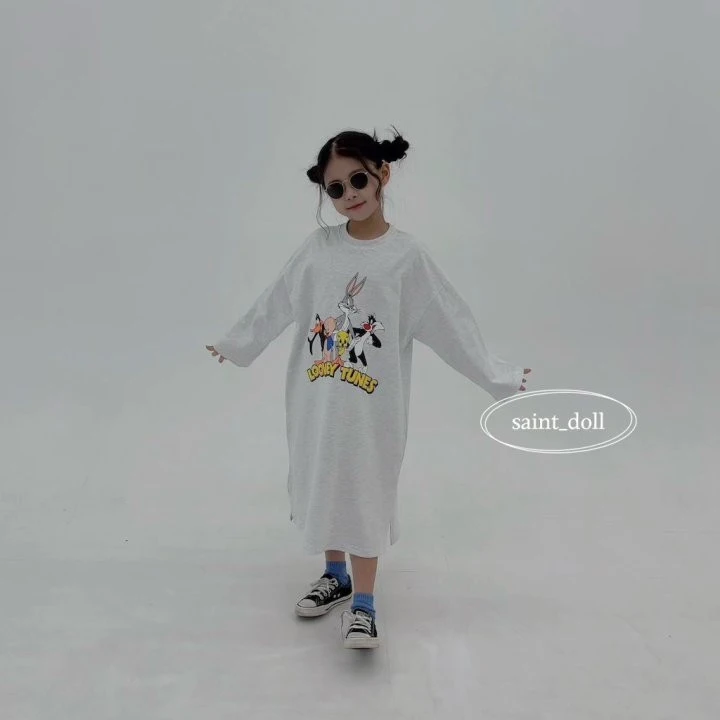 Saint Doll - Korean Children Fashion - #toddlerclothing - Looney Tunes One-piece - 8