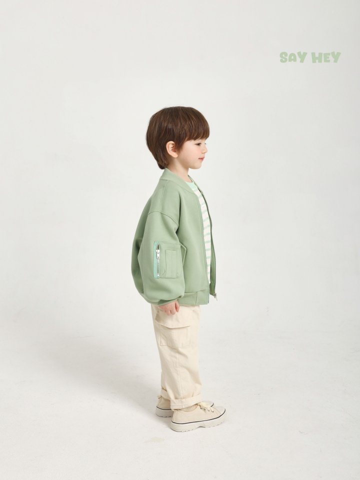 Say Hey - Korean Children Fashion - #Kfashion4kids - Mini Pocket Jumper - 6