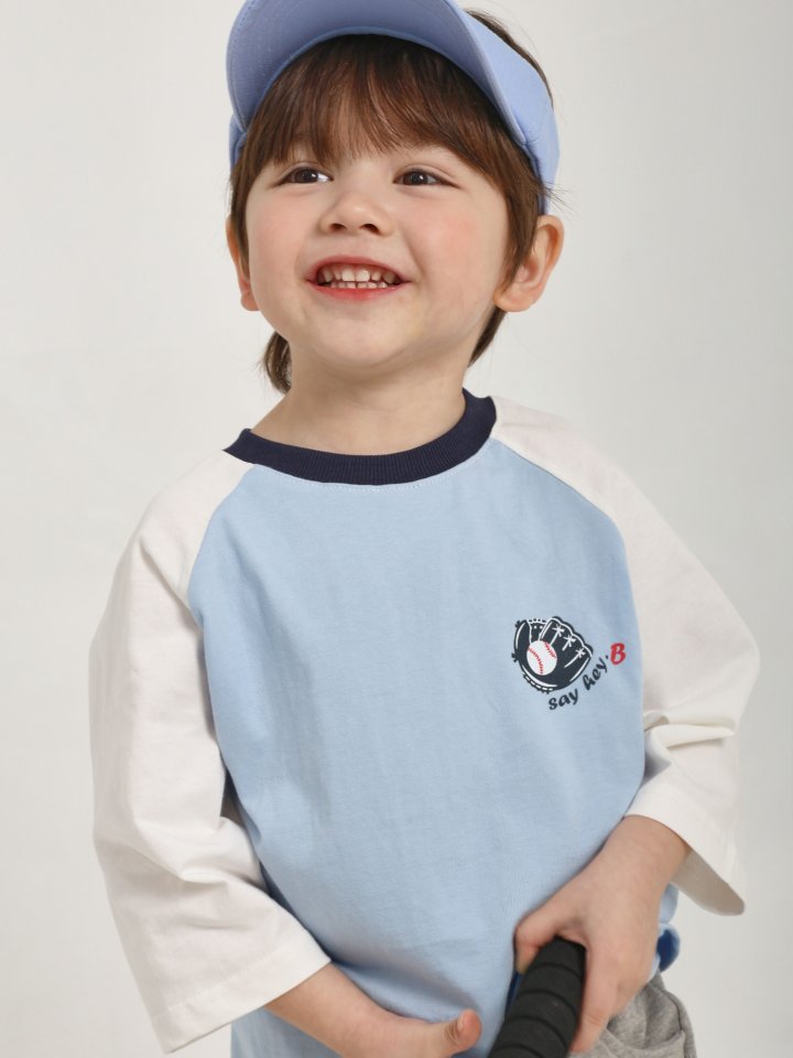Say Hey - Korean Children Fashion - #kidzfashiontrend - Baseball Tee - 4