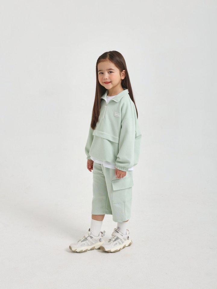 Say Hey - Korean Children Fashion - #childofig - Half Open Windbreaker Set - 9