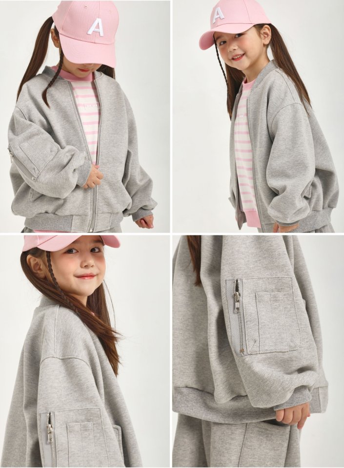 Say Hey - Korean Children Fashion - #discoveringself - Mini Pocket Jumper