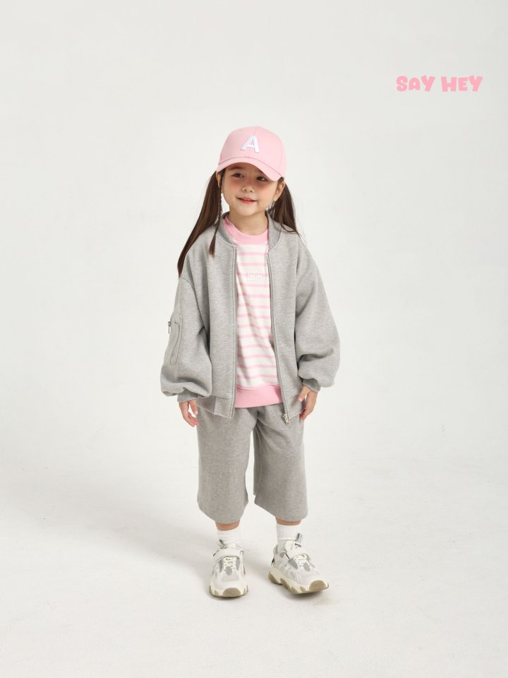 Say Hey - Korean Children Fashion - #fashionkids - Mini Pocket Jumper - 2