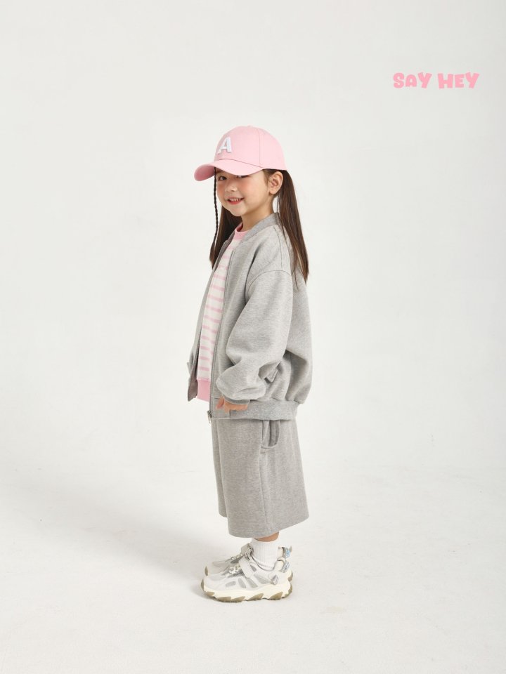 Say Hey - Korean Children Fashion - #kidsshorts - Mini Pocket Jumper - 3