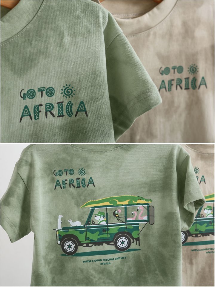 Say Hey - Korean Children Fashion - #kidzfashiontrend - Pigment African Tee - 9