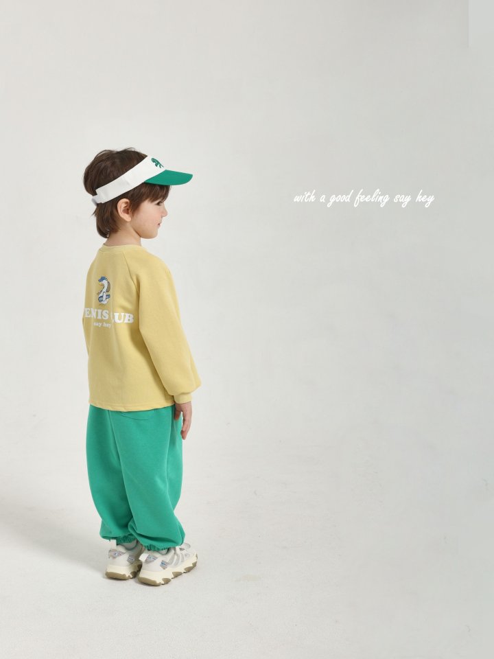 Say Hey - Korean Children Fashion - #littlefashionista - Tennis Tee - 6