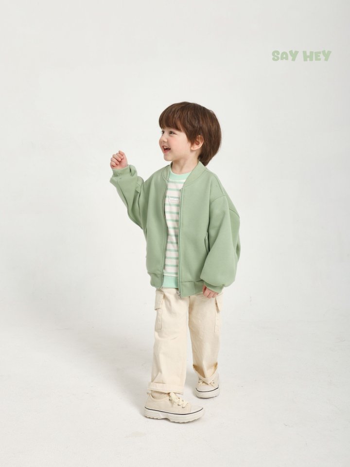 Say Hey - Korean Children Fashion - #magicofchildhood - Mini Pocket Jumper - 8