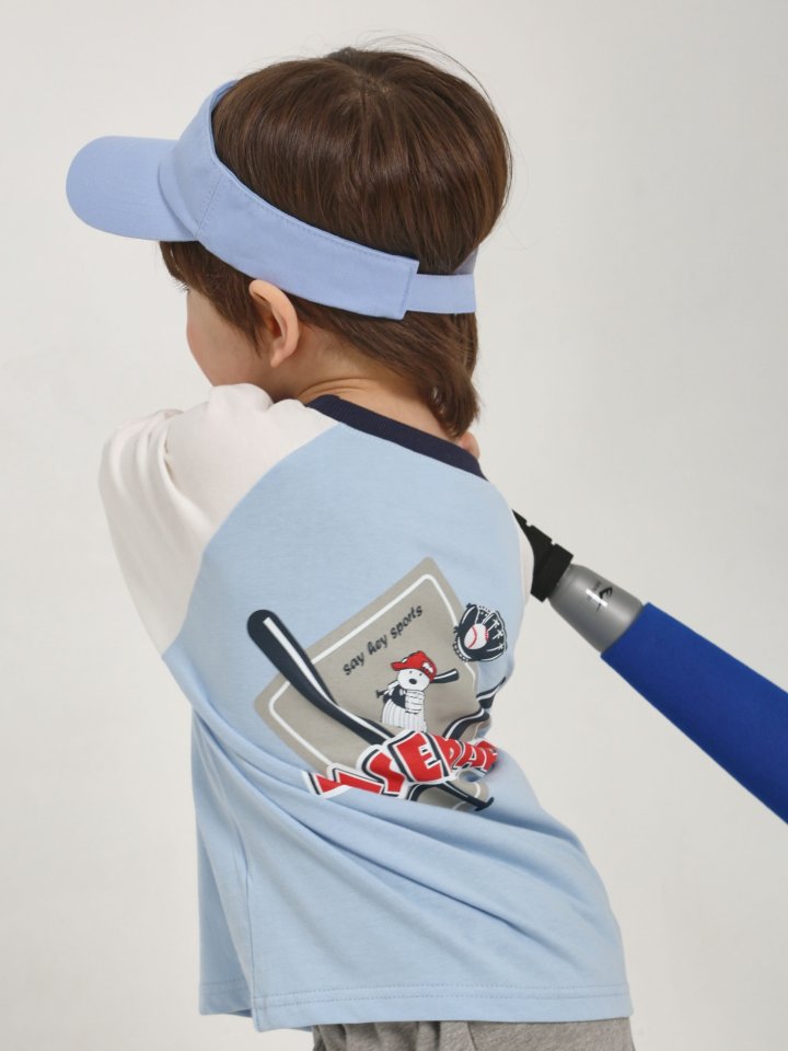Say Hey - Korean Children Fashion - #magicofchildhood - Baseball Tee - 6