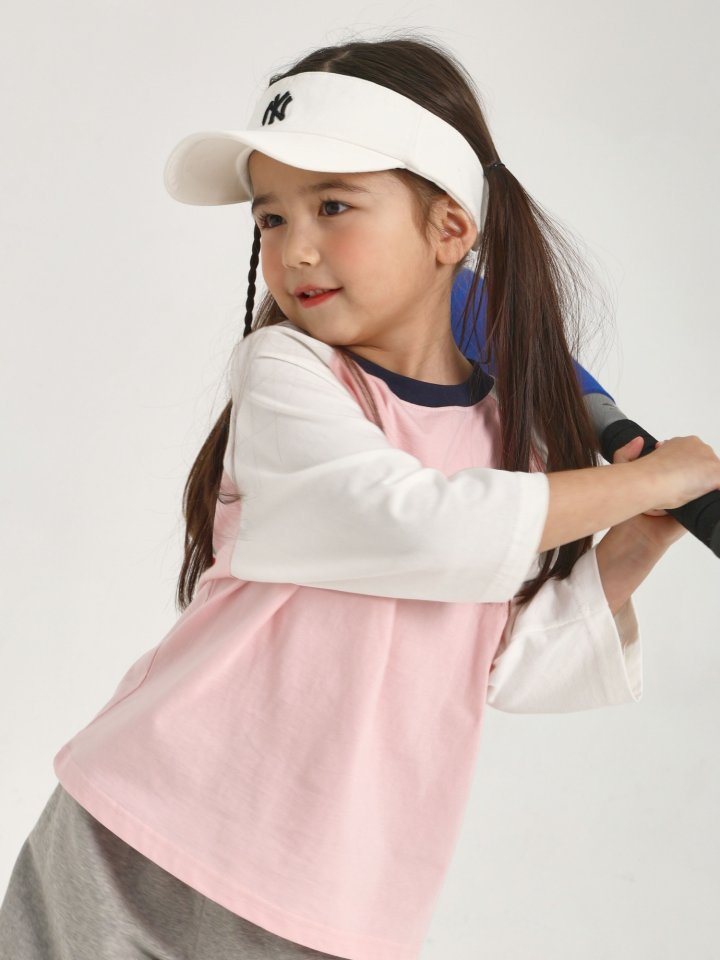 Say Hey - Korean Children Fashion - #prettylittlegirls - Baseball Tee - 8