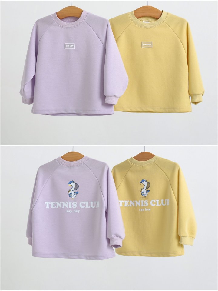Say Hey - Korean Children Fashion - #todddlerfashion - Tennis Tee - 10