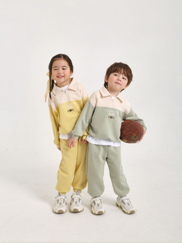 Say Hey - Korean Children Fashion - #toddlerclothing - 25 Rugby Collar Set - 3