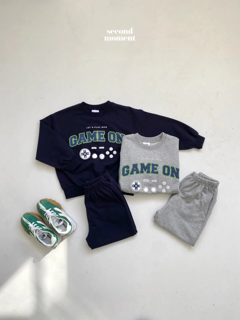 Second Moment - Korean Children Fashion - #Kfashion4kids - Game Top Bottom Set - 2