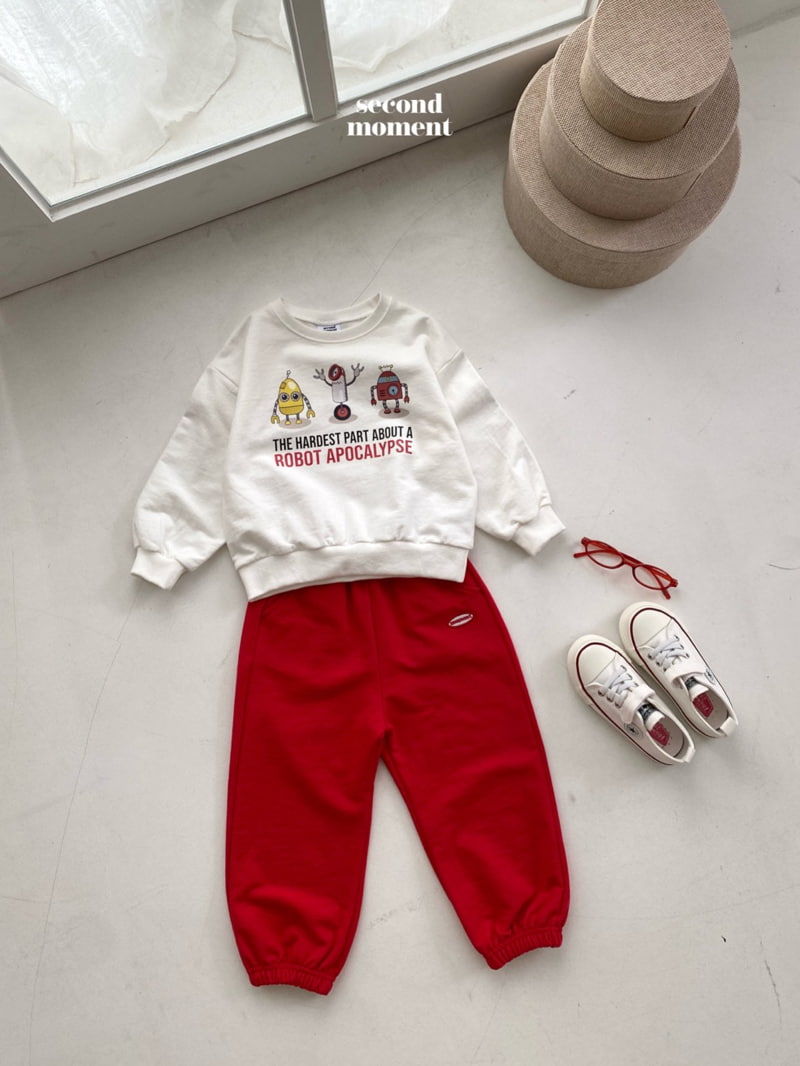 Second Moment - Korean Children Fashion - #childofig - Robbot Sweatshirts - 5