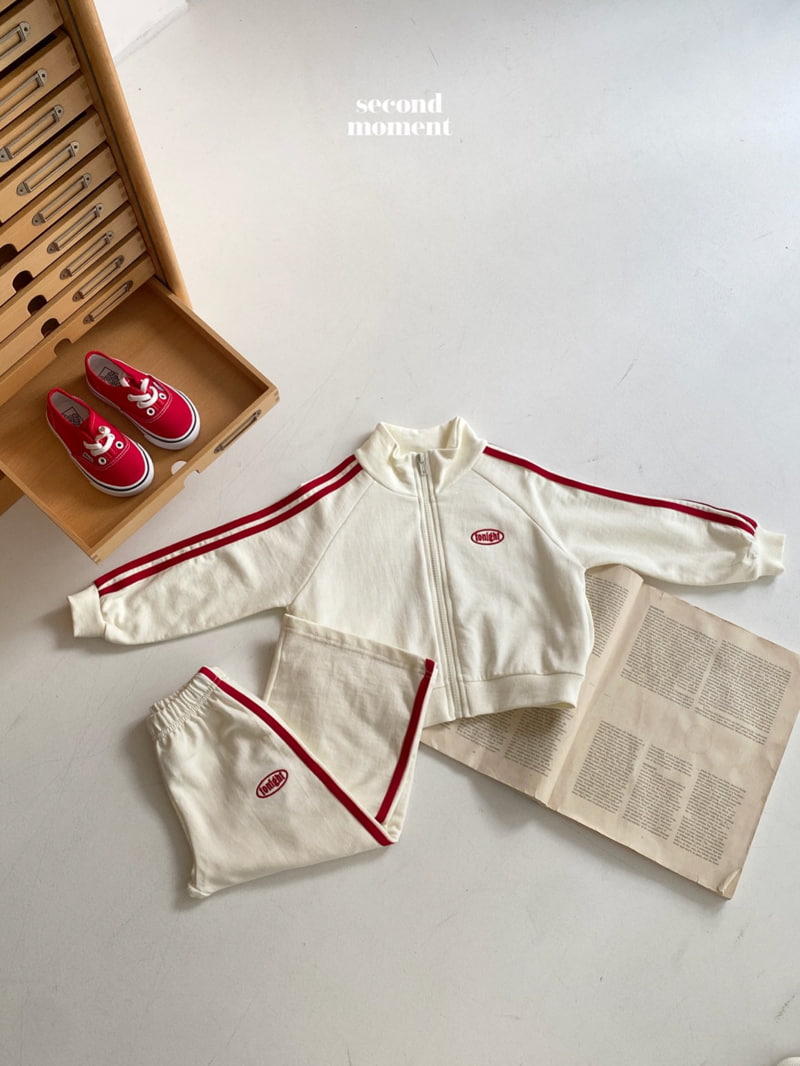 Second Moment - Korean Children Fashion - #childofig - Tape Zip-up Jacket - 6