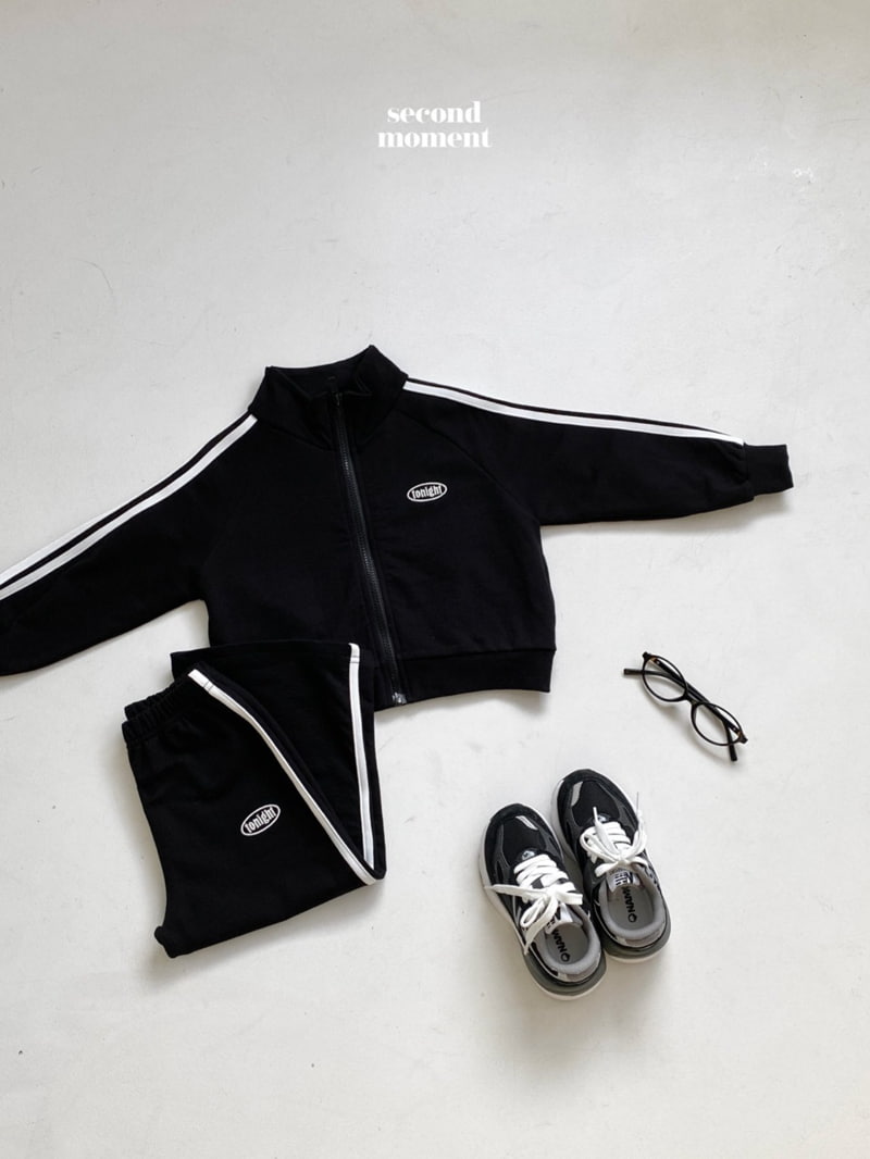 Second Moment - Korean Children Fashion - #childofig - Tape Zip-up Jacket - 7