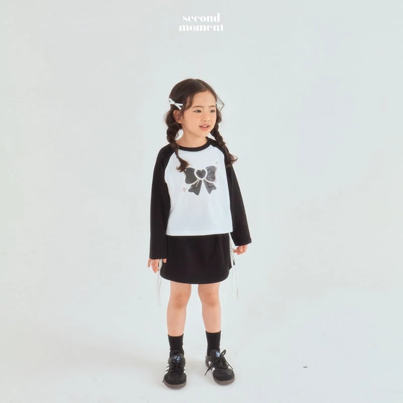 Second Moment - Korean Children Fashion - #childofig - Raglan Colored Tee
