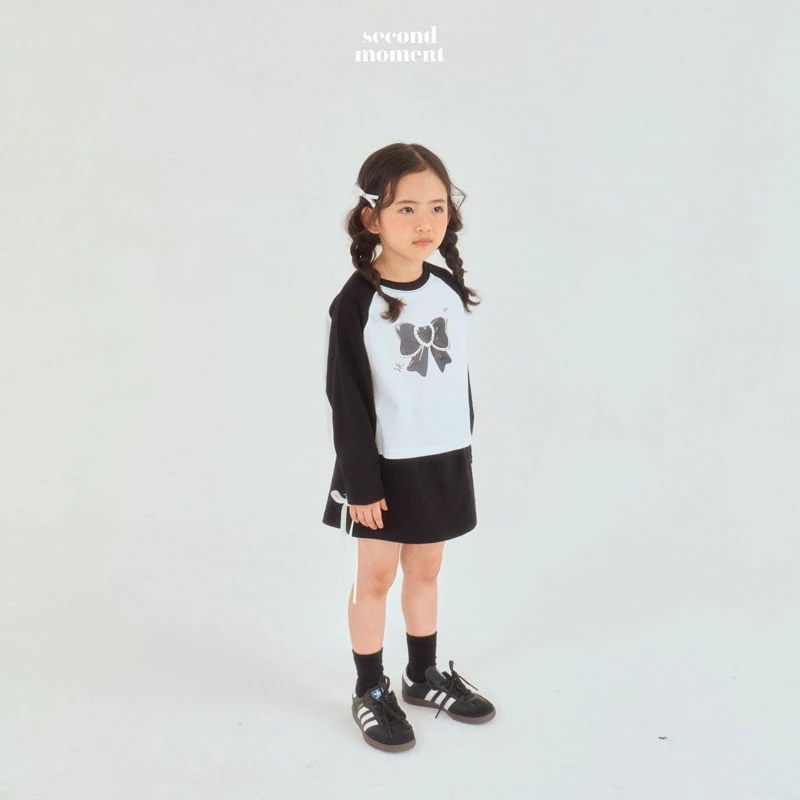 Second Moment - Korean Children Fashion - #childofig - Raglan Colored Tee - 2