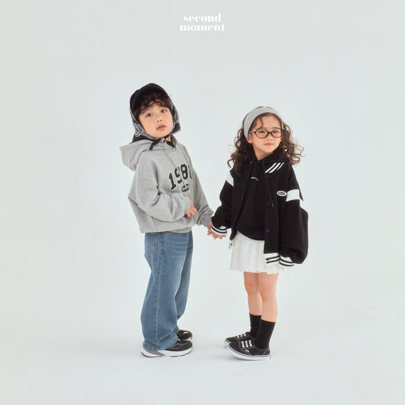 Second Moment - Korean Children Fashion - #designkidswear - Initial Hoodie - 9