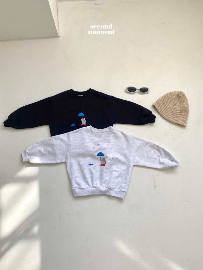 Second Moment - Korean Children Fashion - #designkidswear - Rain Cat Sweatshirts - 3