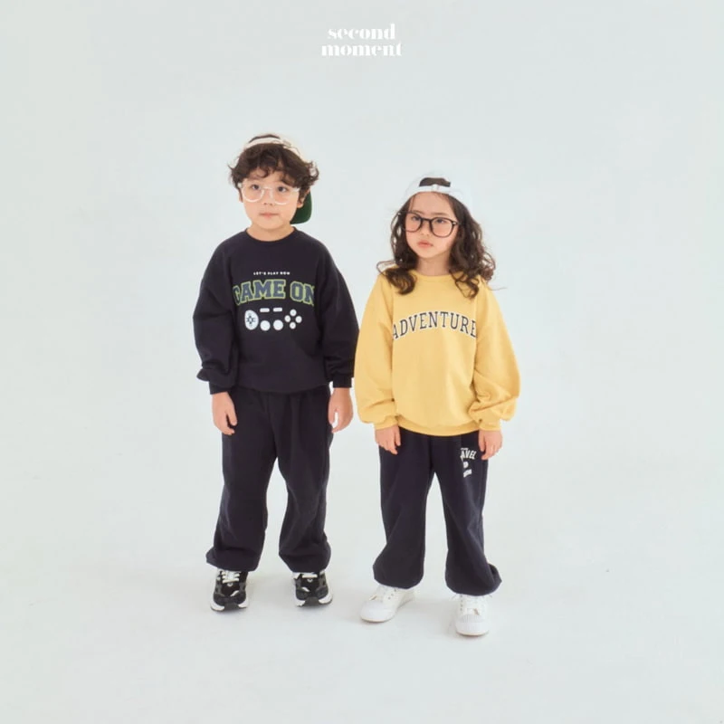 Second Moment - Korean Children Fashion - #designkidswear - Game Top Bottom Set - 10