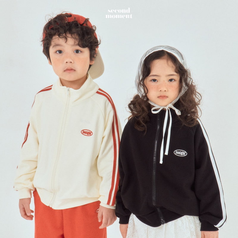 Second Moment - Korean Children Fashion - #discoveringself - Tape Zip-up Jacket - 10