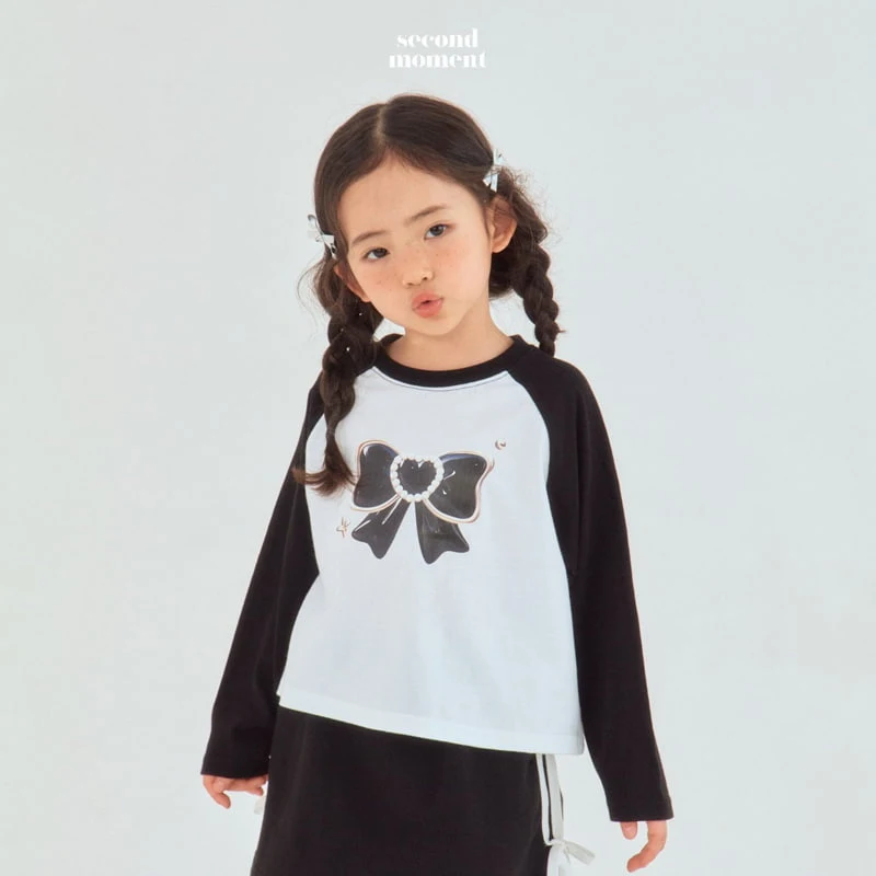 Second Moment - Korean Children Fashion - #discoveringself - Raglan Colored Tee - 5