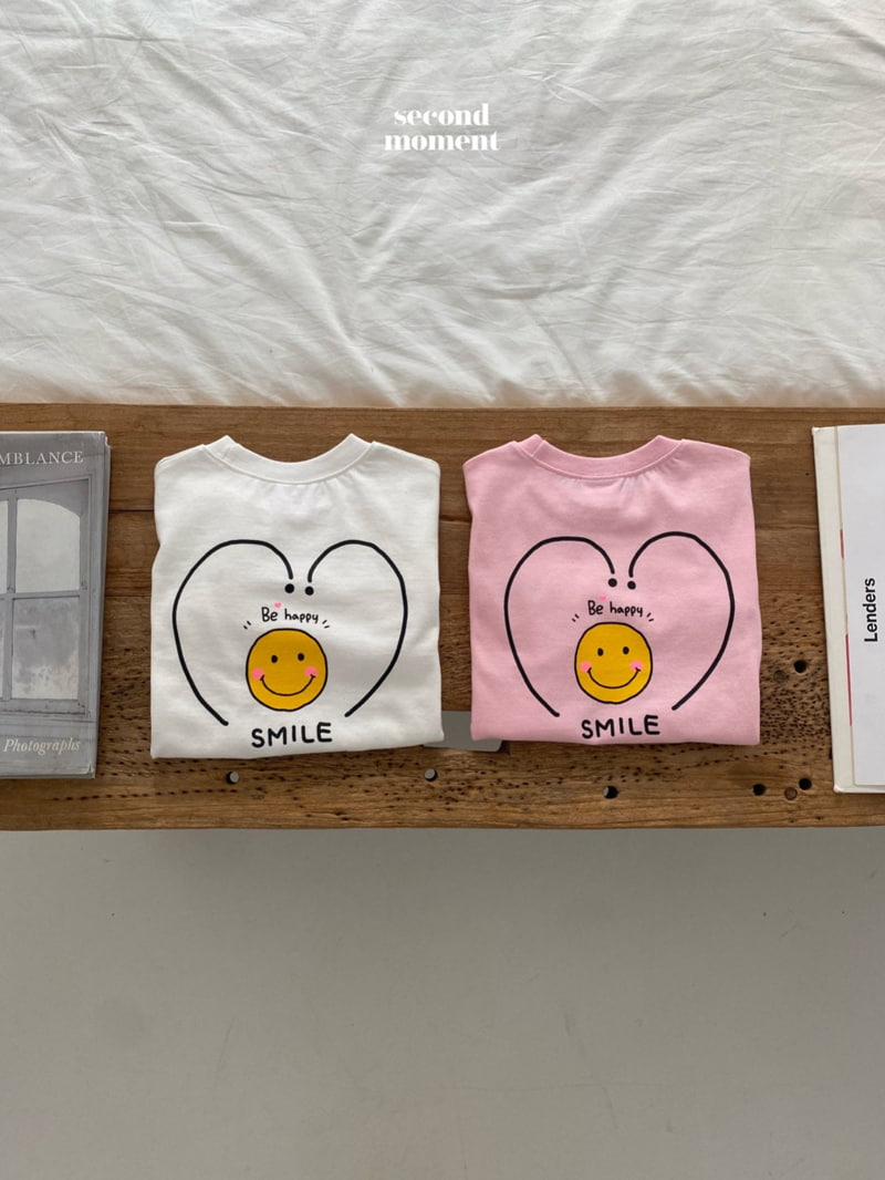 Second Moment - Korean Children Fashion - #discoveringself - Smile Tee - 2