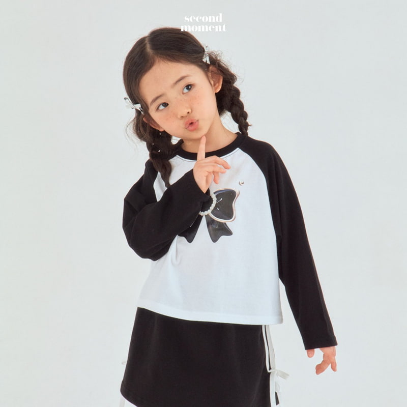 Second Moment - Korean Children Fashion - #fashionkids - Raglan Colored Tee - 6