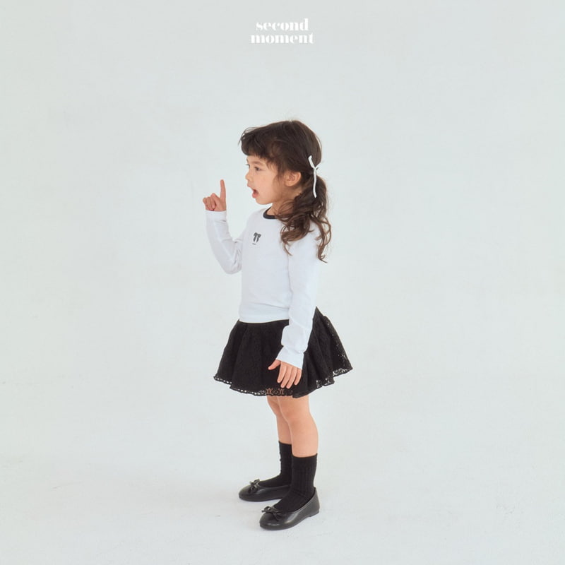 Second Moment - Korean Children Fashion - #kidsshorts - Colored Crop Tee - 3