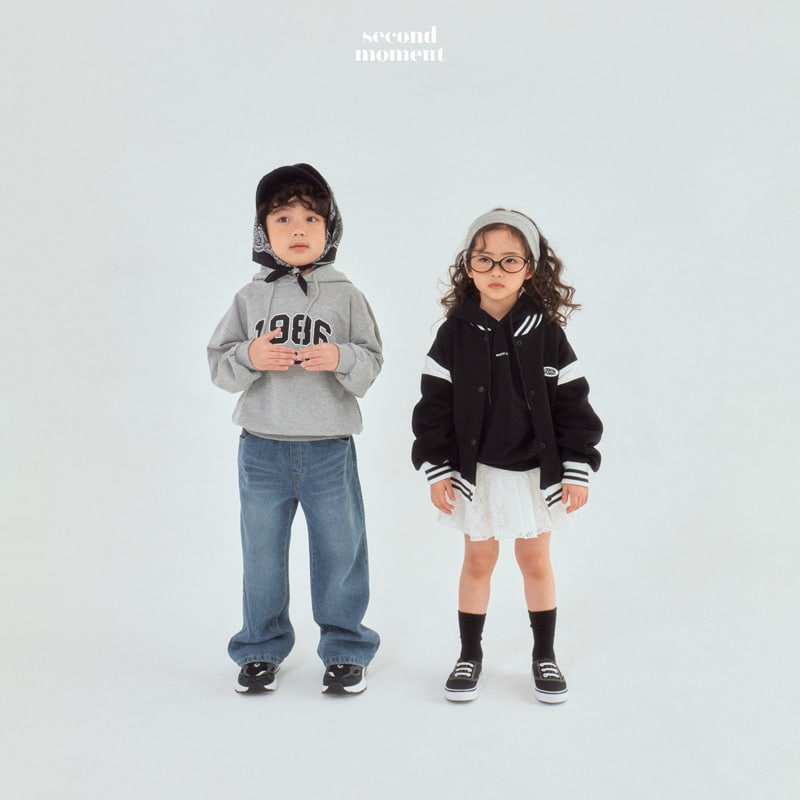 Second Moment - Korean Children Fashion - #kidsshorts - Daily Denim Pants - 3